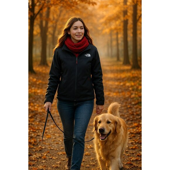 The North Face Summit Series Windstopper Womens Medium Jacket Black - Picture 1 of 13